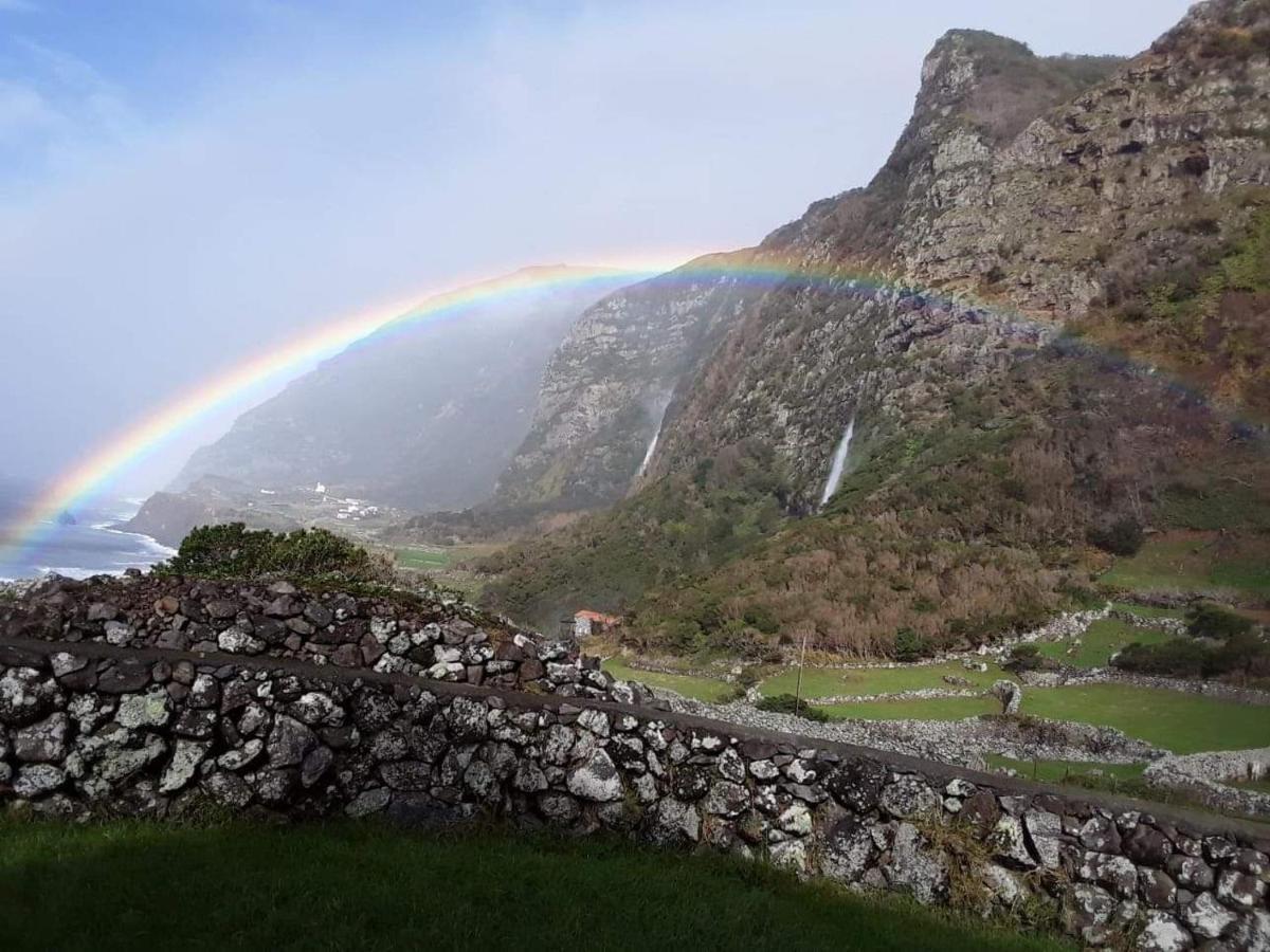 Villa Casas Da Cascata Lajes das Flores Esterno foto